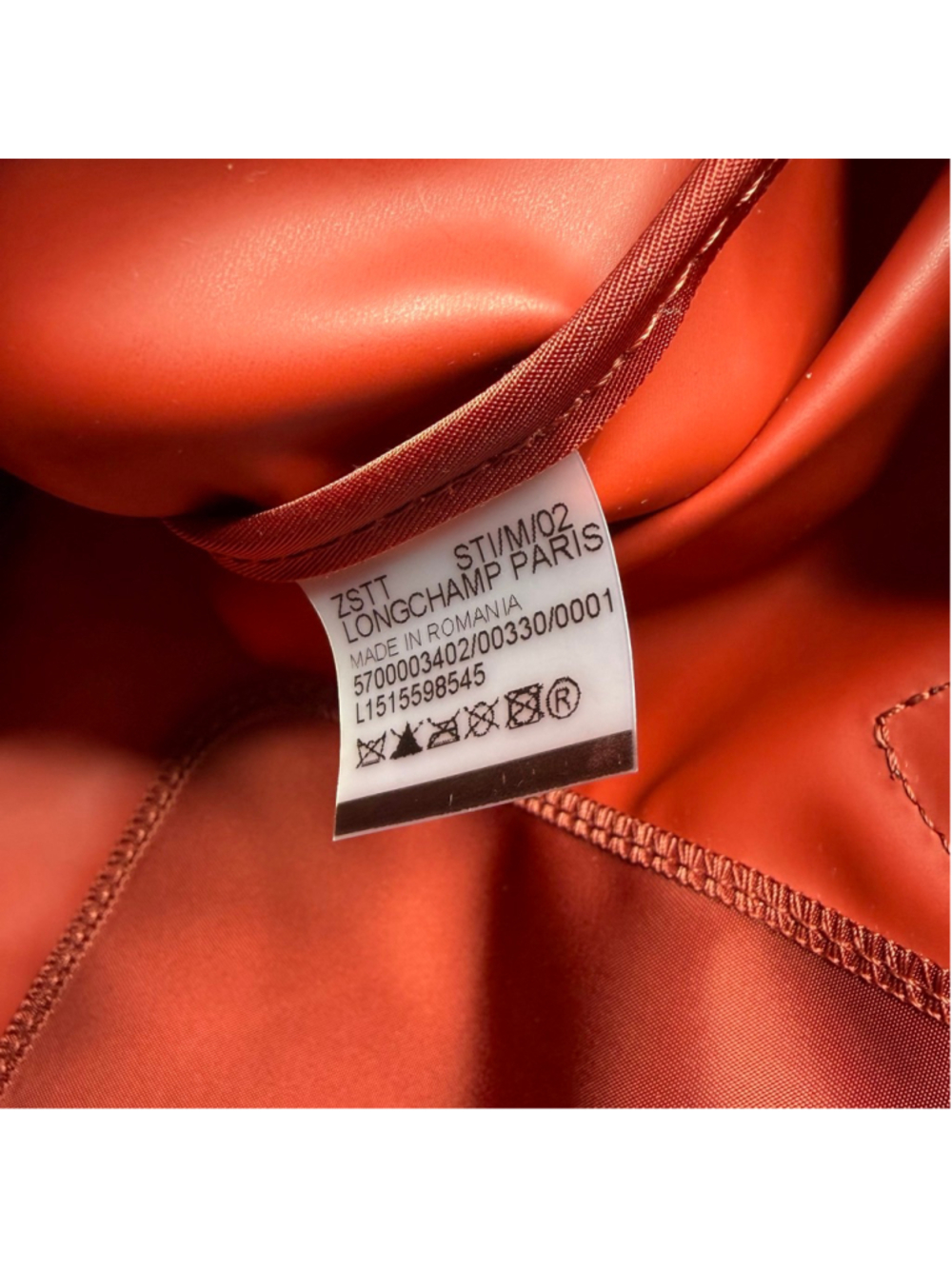 Longchamp Le Pliage Neo 18-inch Nylon Travel Large Shoulder Tote Red - Picture 11 of 12